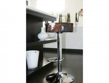 Cowhide stool