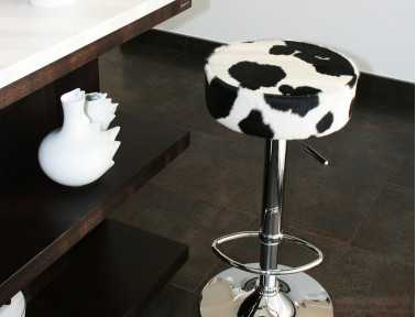 Cowhide stool