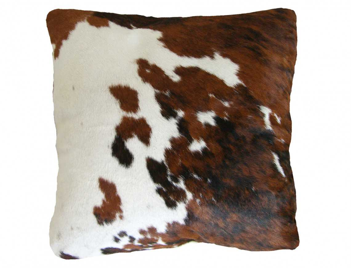 Normandy cowhide cushion DOUBLE-sided