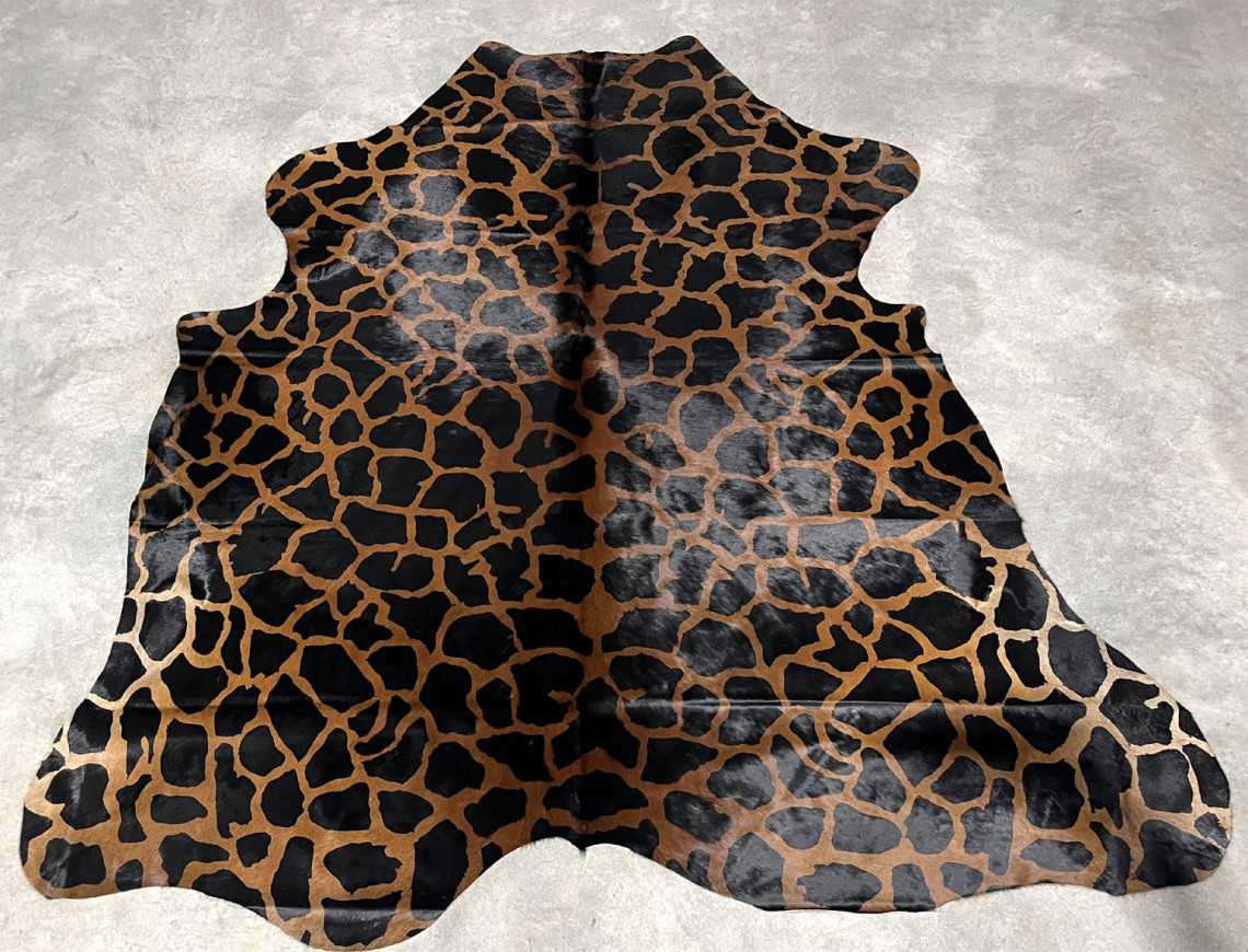 Réf.A850 - Peau de vache girafe