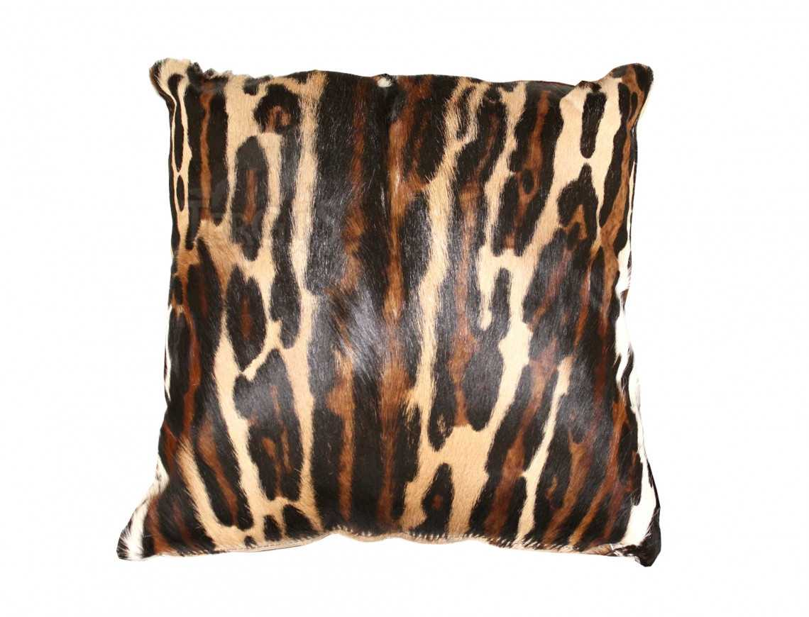 Leopard Springbok Skin Cushion SINGLE Sided