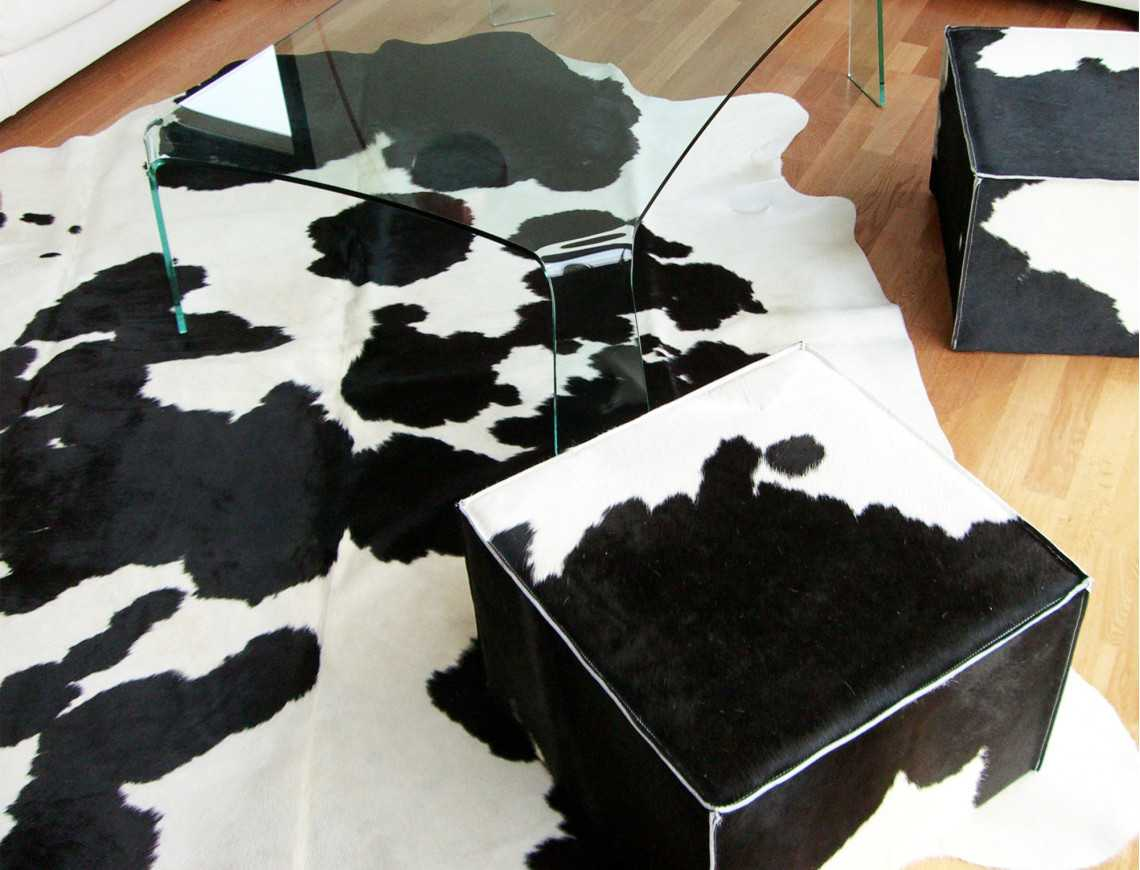 Black & White Cowhide