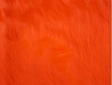 Orange Dyed Cowhide