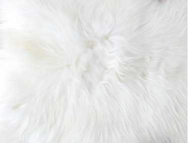 White Icelandic sheepskin Eco-friendly tanning