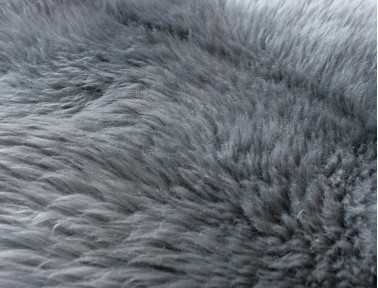 Dyed sheepskin