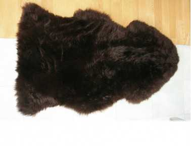 Dyed sheepskin