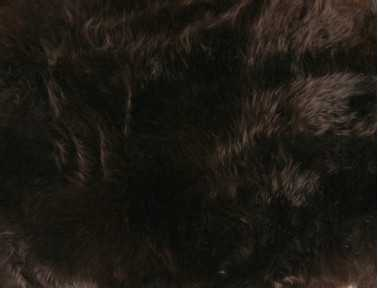 Dyed sheepskin