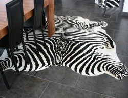 Zebra cowhide pri...