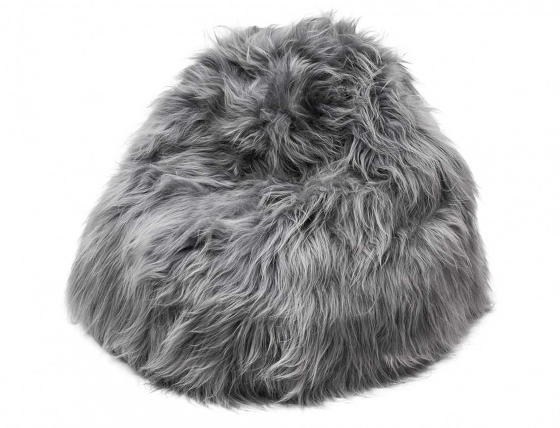 Pouf en mouton Islandais