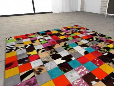 Configurateur de tapis sur mesure multicolore (avec visualisation en 3D)