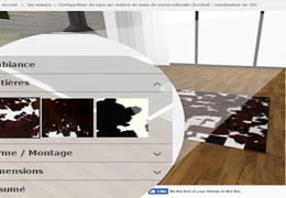 3D Configurator: Virtual Reality Carpets