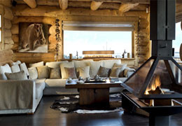 Chalet Decor: The Living Room